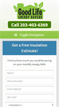 Mobile Screenshot of goodlifeenergysavers.com